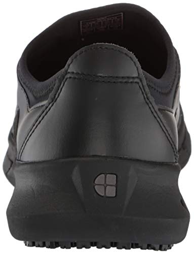 Shoes for Crews LILA Karina, Women's Lightweight Work Shoes, Slip Resistant, Water Resistant, Black, Size 9.5