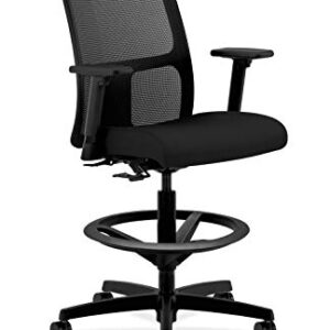 HON Ignition Task Stool Chair, in Black (HITS5)