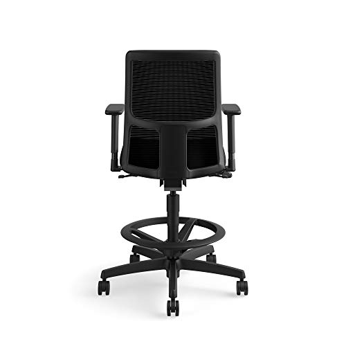 HON Ignition Task Stool Chair, in Black (HITS5)