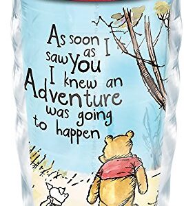 Tervis Made in USA Double Walled Disney - Winnie the Pooh Adventure Insulated Tumbler Cup Keeps Drinks Cold & Hot, 16oz, Lidded