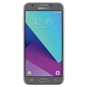 Samsung Galaxy J3 Prime J327A | (16GB, 1.5 RAM) | 5" Full HD Display | Dual Camera | 2,600 mAh Battery | Android 7.0 Nougat | 4G LTE | GSM Unlocked Smartphone - (Silver)