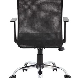 Boss Office Products Budget Task Chair with T-Arms, Black