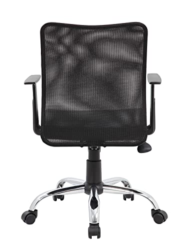 Boss Office Products Budget Task Chair with T-Arms, Black