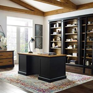 Martin Furniture Fully Assembled Aged Ebony Toulouse 6 Shelves Bookcase,