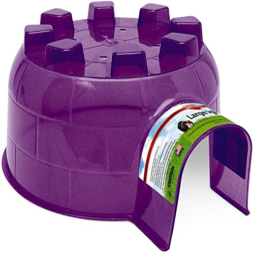 Kaytee 3 Pack of Igloo Hideouts, Large, for Guinea Pigs Ferrets Dwarf Rabbits Chinchillas and Other Small Animals