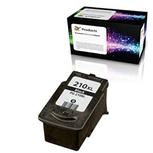 ocproducts remanufactured canon pg-210xl ink cartridge replacement for canon mx320 mx420 mx340 ip2700 mp495 mp490 printers (1 black)