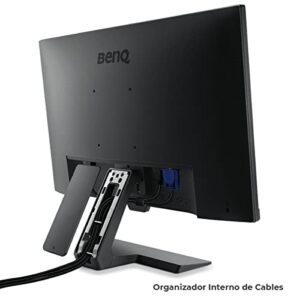 BenQ GW2480 Computer Monitor 24" FHD 1920x1080p | IPS | Eye-Care Tech | Low Blue Light | Anti-Glare | Adaptive Brightness | Tilt Screen | Built-In Speakers | DisplayPort | HDMI | VGA,Black