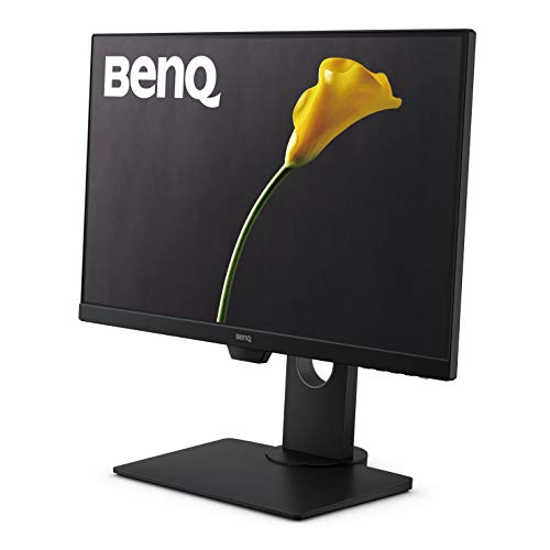 BenQ GW2480 Computer Monitor 24" FHD 1920x1080p | IPS | Eye-Care Tech | Low Blue Light | Anti-Glare | Adaptive Brightness | Tilt Screen | Built-In Speakers | DisplayPort | HDMI | VGA,Black