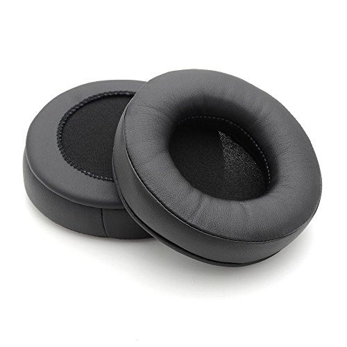 YunYiYi Replacement Ear Pads Pillow Ear Cushion Foam Earpads Cover Cups Repair Parts Compatible with AKG K540 K545 K845BT Sony MDR-XD100 Headphones Headset (Black)