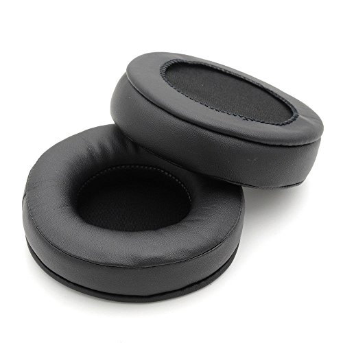 YunYiYi Replacement Ear Pads Pillow Ear Cushion Foam Earpads Cover Cups Repair Parts Compatible with AKG K540 K545 K845BT Sony MDR-XD100 Headphones Headset (Black)