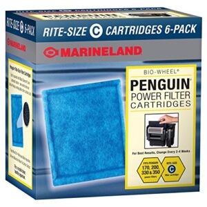 marineland rite-size cartridge refills (18-pack, c - blue)