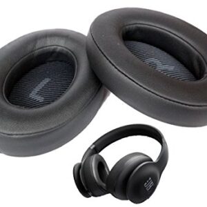 Replacement Earpads Repair Parts for JBL Everest Elite 700 / V700Net Wireless Bluetooth Headphone, Earmuffs Cushion 1 Pair (Black)