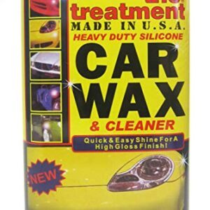 The Treatment 26016 Heavy Duty Silicone Car Wax, 16 oz, 1 Pack