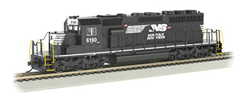 Bachmann Trains EMD SD40-2 Dcc Ready Diesel Locomotive Norfolk Southern #6160 (Thoroughbred) - HO Scale, Prototypical Black