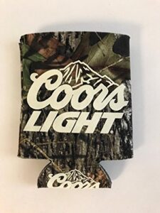 coors light - real tree camo - beer can cooler - 1 pk