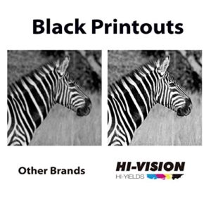 HI-Vision® 5 Pack Compatible PGI-250XL PGI 250 Large Black Ink Cartridge Replacement for PIXMA MG6320,MG5420,iP7220,MX922,MX722 Printers