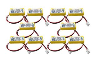 10pc unitech 6200rp,3.6v nicad battery replacement