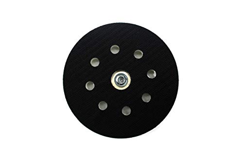 Maxshine 5” Hook and Loop Dual Action Backing Plate Pro Series – for Dual Action Polishers with 5/16” Diameter Thread, Up to 12000 OPM DA