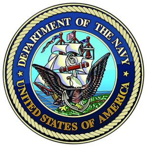 us navy seal on fabric, yardage (20 inch diameter)
