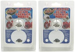 zoo med floating betta exercise mirror (2 pack)