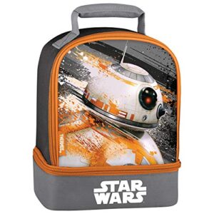 disney star wars episode 7 bb8 dual compartment insulated lunch box