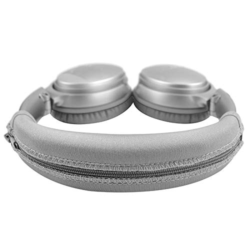 Geekria Headband Cover Compatible with Bose QuietComfort QC35 II Gaming, QC35, QC45 Headphones/Headband Protector/Headband Cushion/Easy DIY Installation No Tool Needed (Silver)