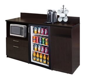 breaktime coffee break lunch room furniture buffet model 3285 2 piece group color espresso - factory assembled (not rta) furniture items only