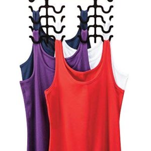 The Paragon Cami Hanger - Non-Slip Closet Organizer for Tank Tops, Sports Bras, Bathing Suits, Belts, Accessories; Keep Essentials Wrinkle-Free and Organized