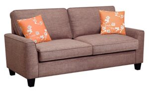 serta deep seating astoria 73" sofa in tan