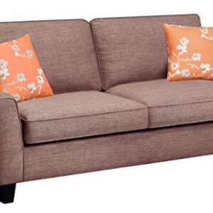 Serta Deep Seating Astoria 73" Sofa in Tan