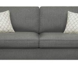 Serta Deep Seating Astoria 78" Sofa in Dark Gray