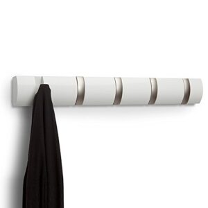 Umbra Flip Coat Hook Finish: White High Gloss