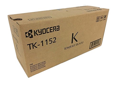 Kyocera Tk1152 Toner Cartridge, F/ Ecosys M2635dw, 3000 Page Yield, Bk