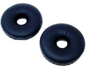compete audio - replacement tlx80 ear pads - for telex airman 850 aviation pilot headset - comfortable leatherette gel ear cushions/ear seals - 60mm diameter - 1 pair