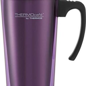 THERMOS ThermoCaf茅 Translucent Travel Mug, Purple, 420 ml