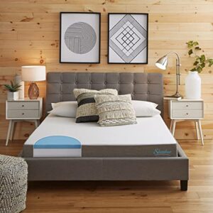 slumber solutions essentials 8-inch gel memory mattress firm queen