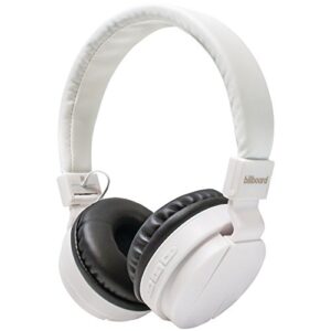 billbord bluetooth wireless over-ear headphones - white