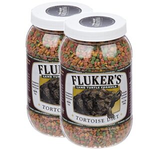 fluker's land turtle formula tortoise diet (2 pack)