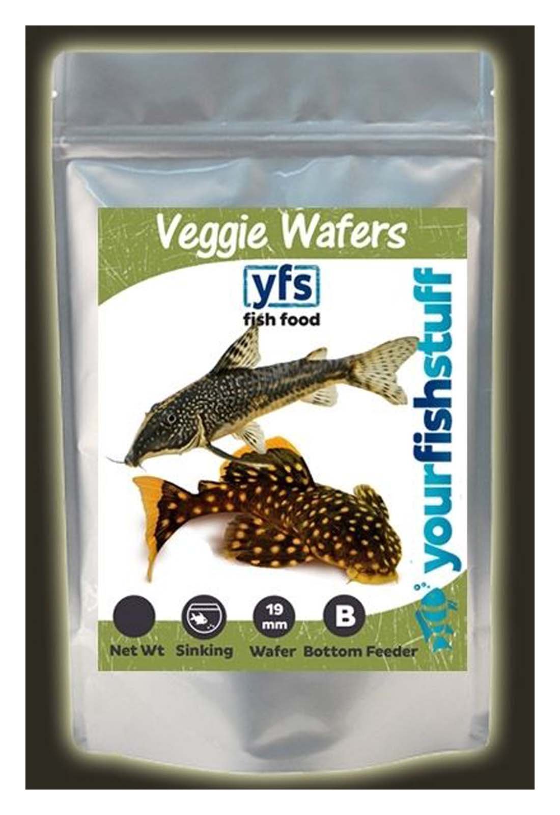 Spirulina Veggie Algae Wafers Pleco Catfish Tropical Bulk Fish Food ONE LB - Bottom Feeders