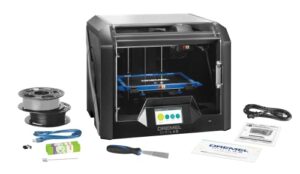 dremel digilab 3d45-01 3d printer with filament - heated build plate & auto 9-point leveling - pc & mac os, chromebook, ipad compatible - nylon, eco-abs, petg, pla print capable