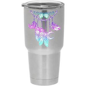 epic designs cups drinkware tumbler sticker - dream catcher colorful love - cute love dream sticker decal