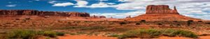 reptile habitat background; monument valley merrick butte for 20l, 3-sided wraparound