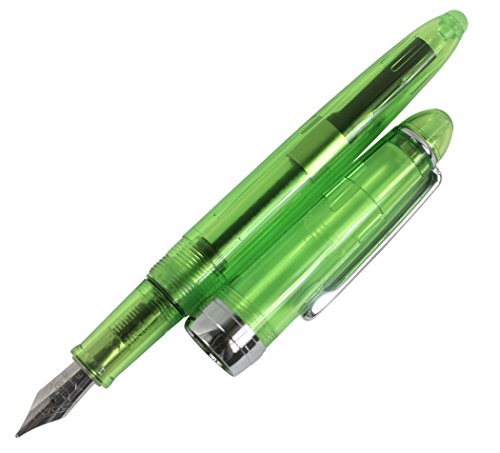 6 PCS Jinhao 992 Plastic Fountain Pen Set, Transparent, Diversity Color(Blue, Green, Grey, Brown, Orange, White)