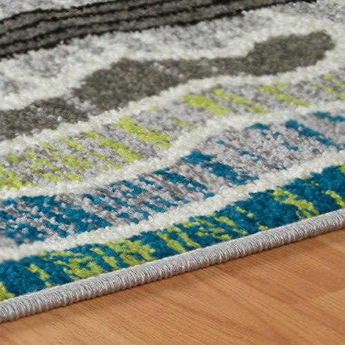 Superior Machine Made Rug, 8 ft x 10 ft, BORDER-Multicolor