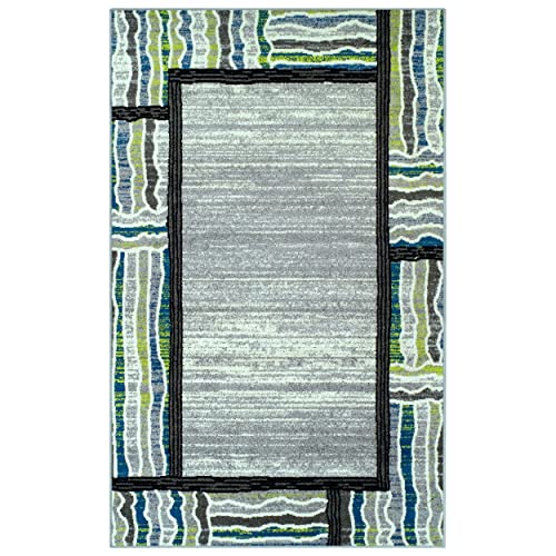 Superior Machine Made Rug, 8 ft x 10 ft, BORDER-Multicolor