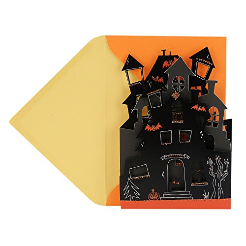 Hallmark Halloween Greeting Card (Displayable Haunted House)