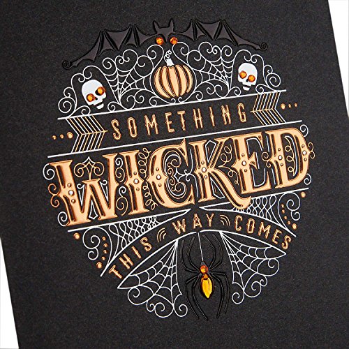 Hallmark Signature Halloween Card (Something Wicked)