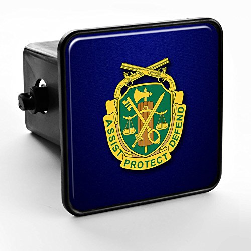 Trailer Hitch Cover - US Army Military Police Corps, Regimental Insignia