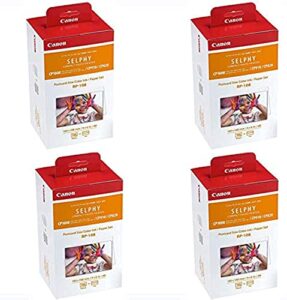 canon 4 x rp-108 4x6 paper/ink, 108 sheets for selphy cp820 cp910,cp1200 cp1300