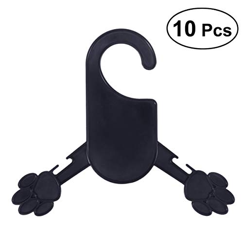 UEETEK Pet Clothes Hangers for Dog Cat Baby Toddler Small Coat Hanger Size S Pack of 10